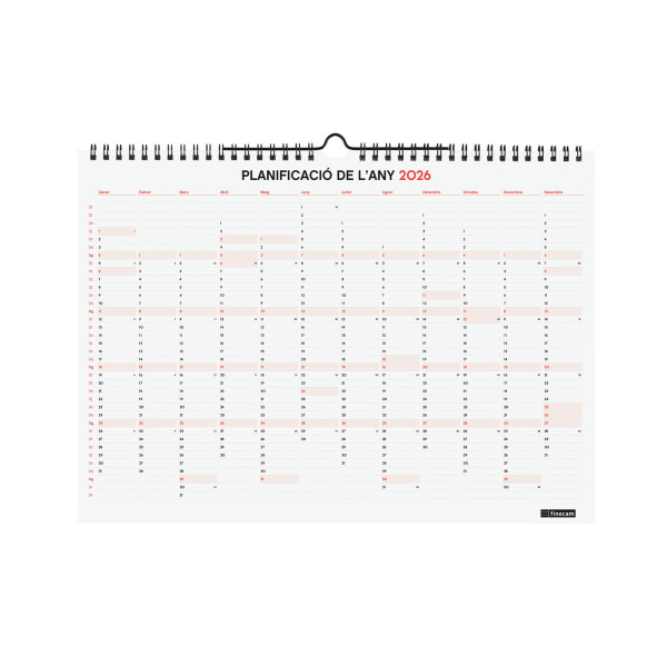 CALENDARI PARED ESP. M/V 340x320 APU. CATALA 16m ANY 2025