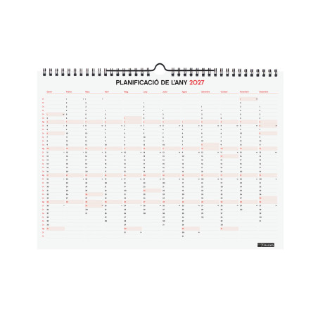CALENDARI PARED ESP. M/V 340x320 APU. CAT 16m ANY 2023