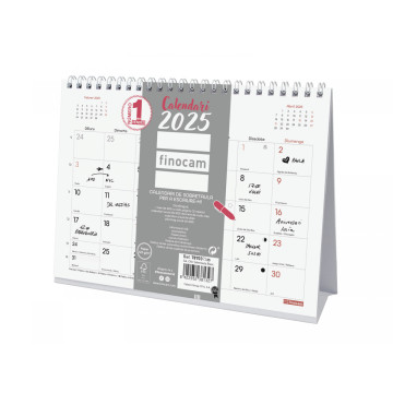 CALENDARI TAULA ESP. M/V 210x150 APU. CAT FINOCAM CHIC ANY 2023