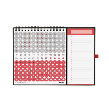 CALENDARI PARED ESP. M/V 140x150 IMAN + BLOC SP FINOCAM AÑO 2023