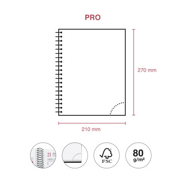 AG. MR ESP. A4 (210x270) S/VV BASIC SP AÑO 2022