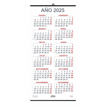 CALENDARI PARED ANY/V 230x490 SP (MYRGA 1585) AÑO 2023