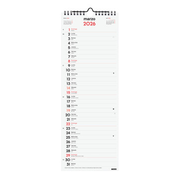 CALENDARI PARED ESP. M/V 155x430 APU. SP FINOCAM AÑO 2023