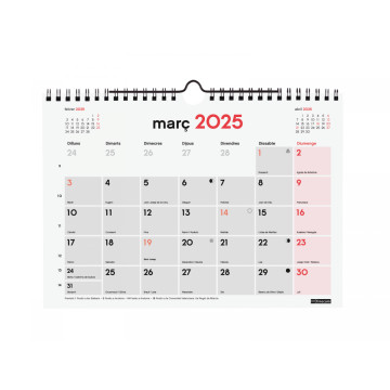 CALENDARI PARED ESP. M/V 210x150 APU. CAT FINOCAM ANY 2023