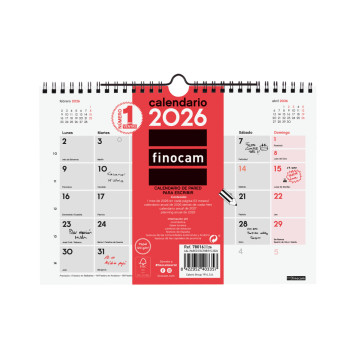 CALENDARI PARED ESP. M/V 210x150 APU. SP FINOCAM AÑO 2023 2