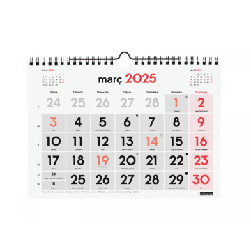 CALENDARI PARED ESP. M/V 210x150 CAT FINOCAM ANY 2023