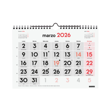 CALENDARI PARED ESP. M/V 210x150 SP FINOCAM AÑO 2023