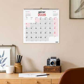 CALENDARI PARED ESP. M/V 340x320 APU. CAT FINOCAM ANY 2023