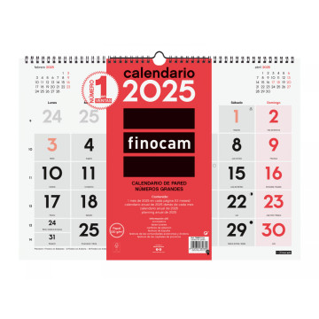 CALENDARI PARED ESP. M/V 430x310 SP FINOCAM AÑO 2023