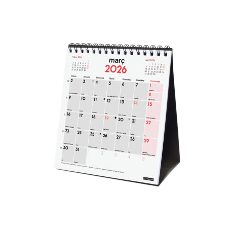 CALENDARI TAULA ESP. M/V 140x150 APU. CAT FINOCAM ANY 2023