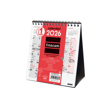 CALENDARI TAULA ESP. M/V 140x150 APU. CAT FINOCAM ANY 2023 2
