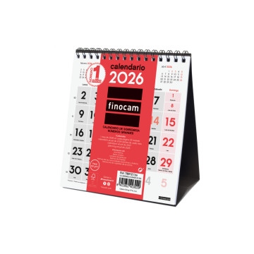 CALENDARI TAULA ESP. M/V 140x150 SP FINOCAM AÑO 2023
