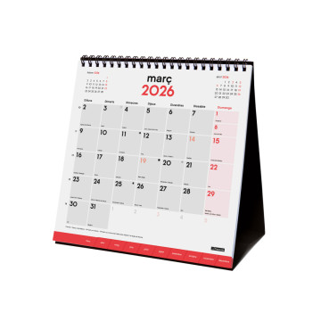 CALENDARI TAULA ESP. M/V 190X190 APU PESTANYA CAT FIN. ANY 2023
