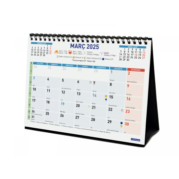 CALENDARI TAULA ESP. M/V 210X150 APU.CAT COLOR FINOCAM ANY 2023