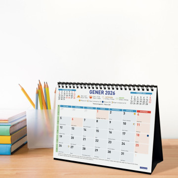CALENDARI TAULA ESP. M/V 210X150 APU.CAT COLOR FINOCAM ANY 2023