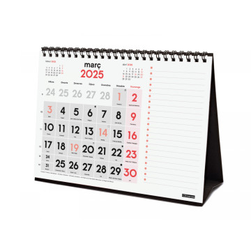 CALENDARI TAULA ESP. M/V 210x150 CATALA NOTES FINOCAM ANY 2023