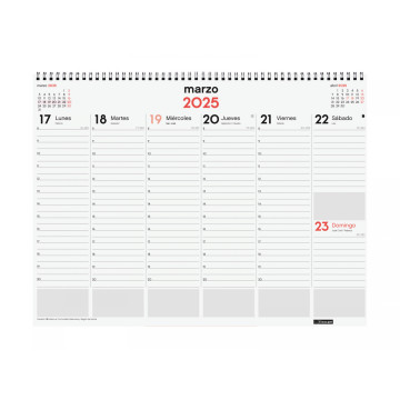 CALENDARI VADE ESP. S/V 420x305 APU. SP FINOCAM AÑO 2023