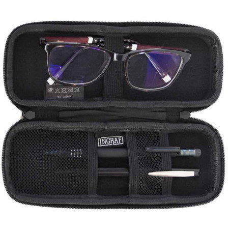 FUNDA PORTA BOLIS CREMALLERA 210x75x030 NEGRE