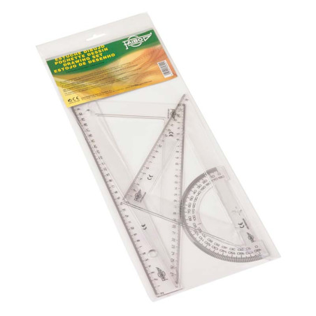 SET REGLE 30 + .CARTABO 25 + ESCAIRE 25 + TRANSP.