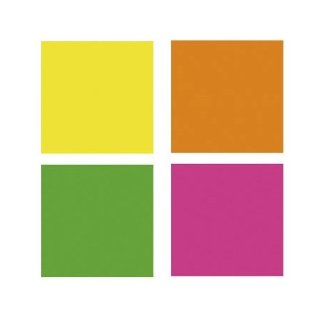 TACO NOTES STATIC NOTEPAD 76x76 (50f) COLORS SENSE ADHESIU