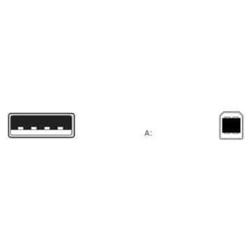 CABLE USB TIPO A (M) / IMPRESORA USB B (M) 1,8m (2.0)