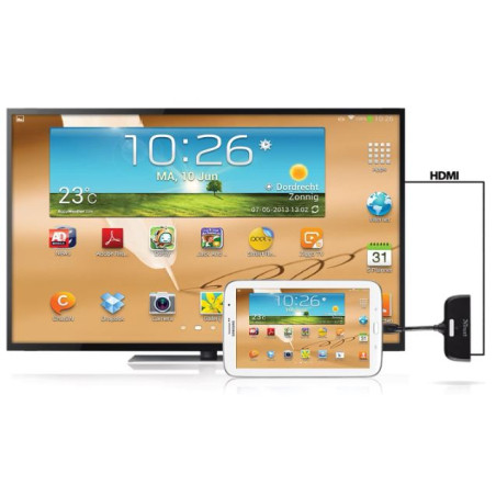 CABLE MICRO USB (M) / SAMSUNG GALAXY (TV,HDMI,TARGET.)