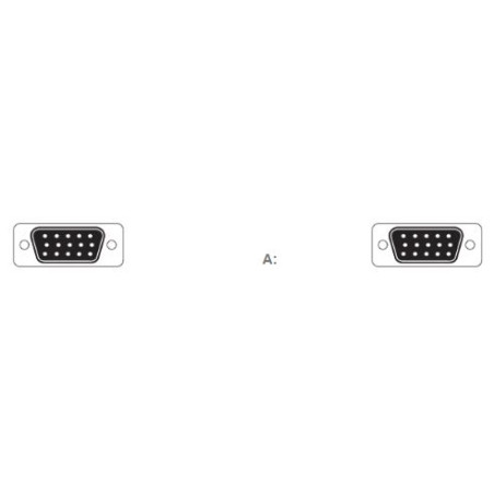 CABLE VGA (M) / VGA (M) 3m