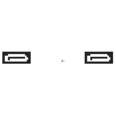 CABLE SATA (F) / SATA (F) ACODADO DATOS 0,5m