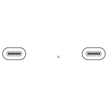 CABLE USB TIPO C (M) / USB TIPO C (M) 1m (3.1)