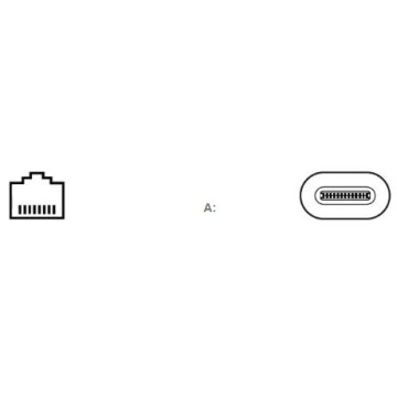 CABLE RJ45 (F) / USB TIPO C (M) ADAPT. 10/100/1000 (XARXA) (3.1)