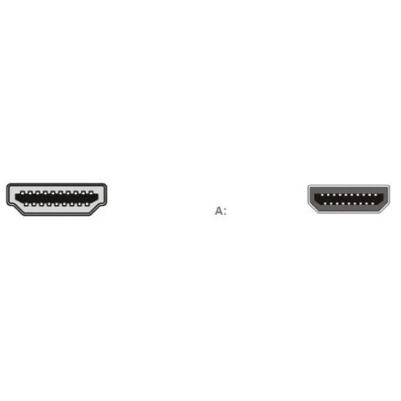 CABLE HDMI (M) / MICRO HDMI (M) 1,8m