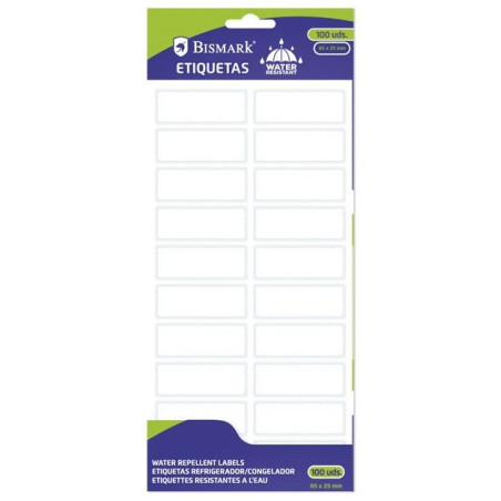 ETIQUETES CONGELATS 65x25mm 100u