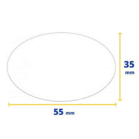 SEGELL TRODAT PRINTY 44055 (OVALAT 55x35) PERSONALITZABLE