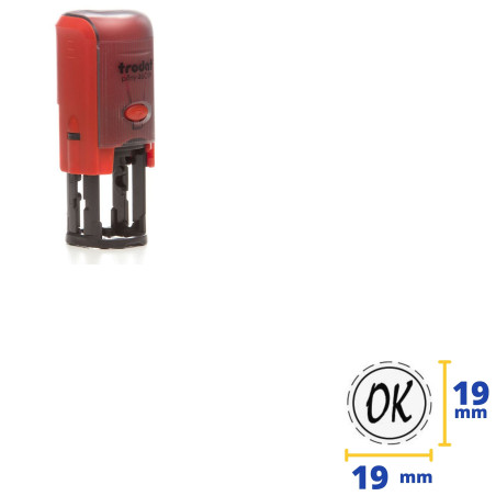 SEGELL TRODAT PRINTY 46019 (RODO 19mm) PERSONALITZABLE
