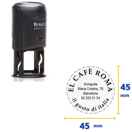 SEGELL TRODAT PRINTY 46045 (RODO 45mm) PERSONALITZABLE