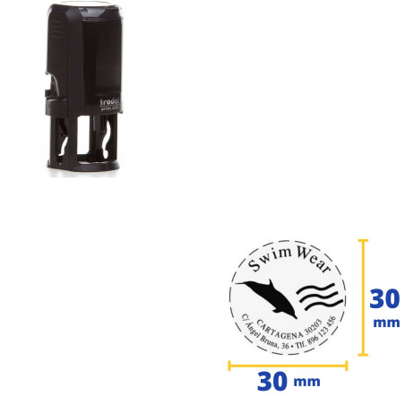 SEGELL TRODAT PRINTY 4630 (RODO 30mm) PERSONALITZABLE