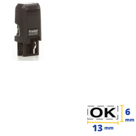SEGELL TRODAT PRINTY 4907 (013x006) PERSONALITZABLE
