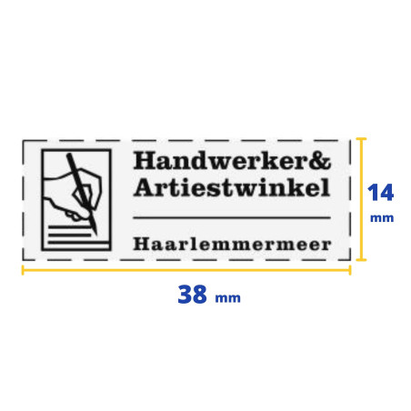 SEGELL TRODAT PRINTY 4911 (038x014) PERSONALITZABLE