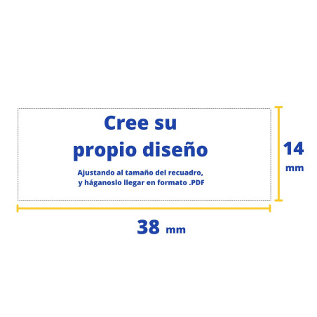 SEGELL TRODAT PRINTY 4911 (038x014) PERSONALITZABLE