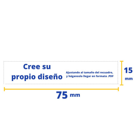 SEGELL TRODAT PRINTY 4918 (075x015) PERSONALITZABLE