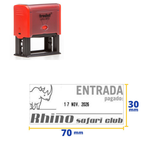 SEGELL TRODAT PRINTY 4931 (070x030) PERSONALITZABLE
