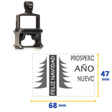 SEGELL TRODAT PRINTY PROF 5208 (068x047) PERSONALITZABLE