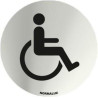 SENYAL INFORMACIO WC MINUSVALID 70mm ACER RODO