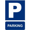 SENYAL INFORMACIO "P" PARKING 210x300 ALUMINI