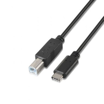 CABLE USB TIPO C (M) / IMPRESORA USB B (M) 1,8m (2.0)