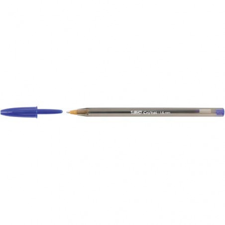Bolígrafo punta 1,6 mm azul Bic Cristal Large