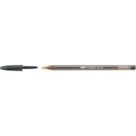 Bolígrafo punta 1,6 mm negro Bic Cristal Large