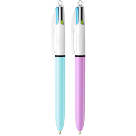 BOLI BIC 4 COLORS PASTEL FUN FASHION ASSORTITS