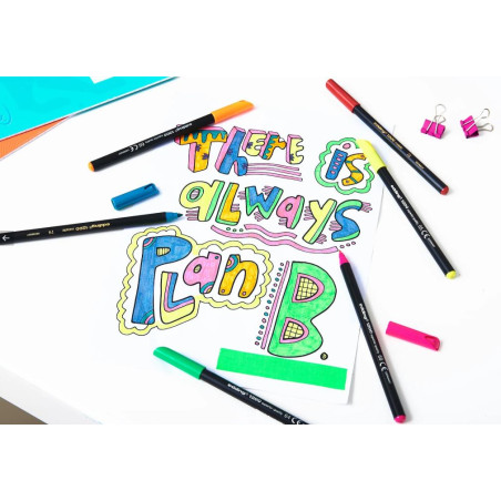 RET. EDDING 1200 (CAIXA  6 COLORS) GOOD VIBES