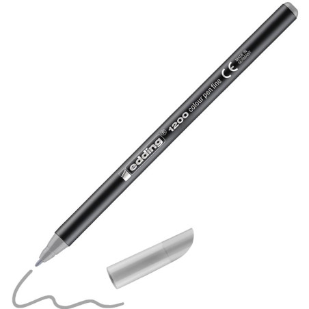 RET. EDDING 1200 GRIS PLATA